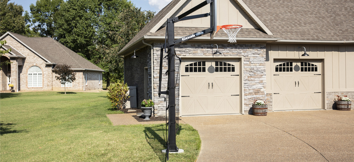 Der perfekte Aufstellort für deinen Basketballkorb Der perfekte Aufstellort für deinen Basketballkorb